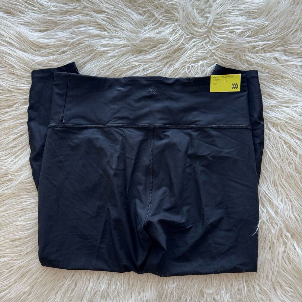 All In Motion Effortless Support Leggings Black Size XXL - Picture 5 of 12